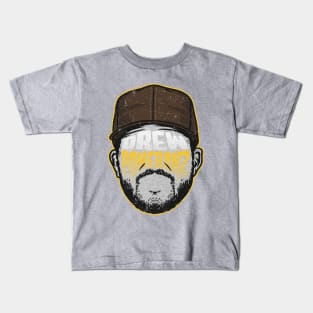 Drew Pomeranz San Diego Player Silhouette Kids T-Shirt